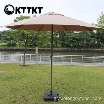 Εξωτερική κάμπινγκ σταθερό Sunhade Umbrella Octagonal